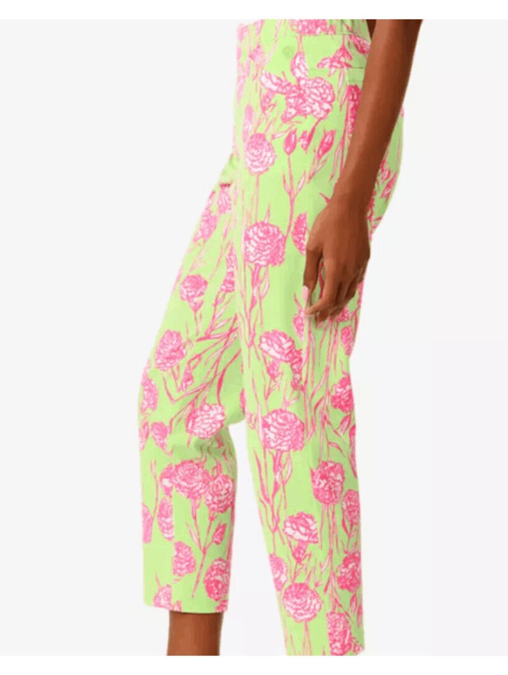 Lilly Pulitzer Estero Luxletic Golf Pants, Size 8, Pistachio - Picture 3 of 10